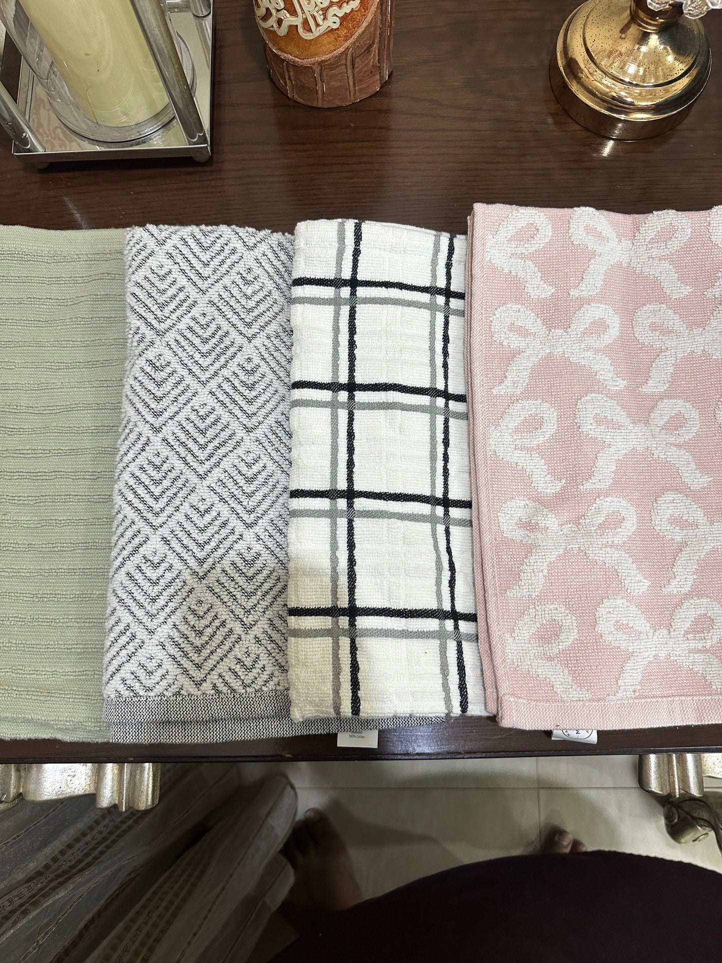 Kitchen & Hand Towel Set