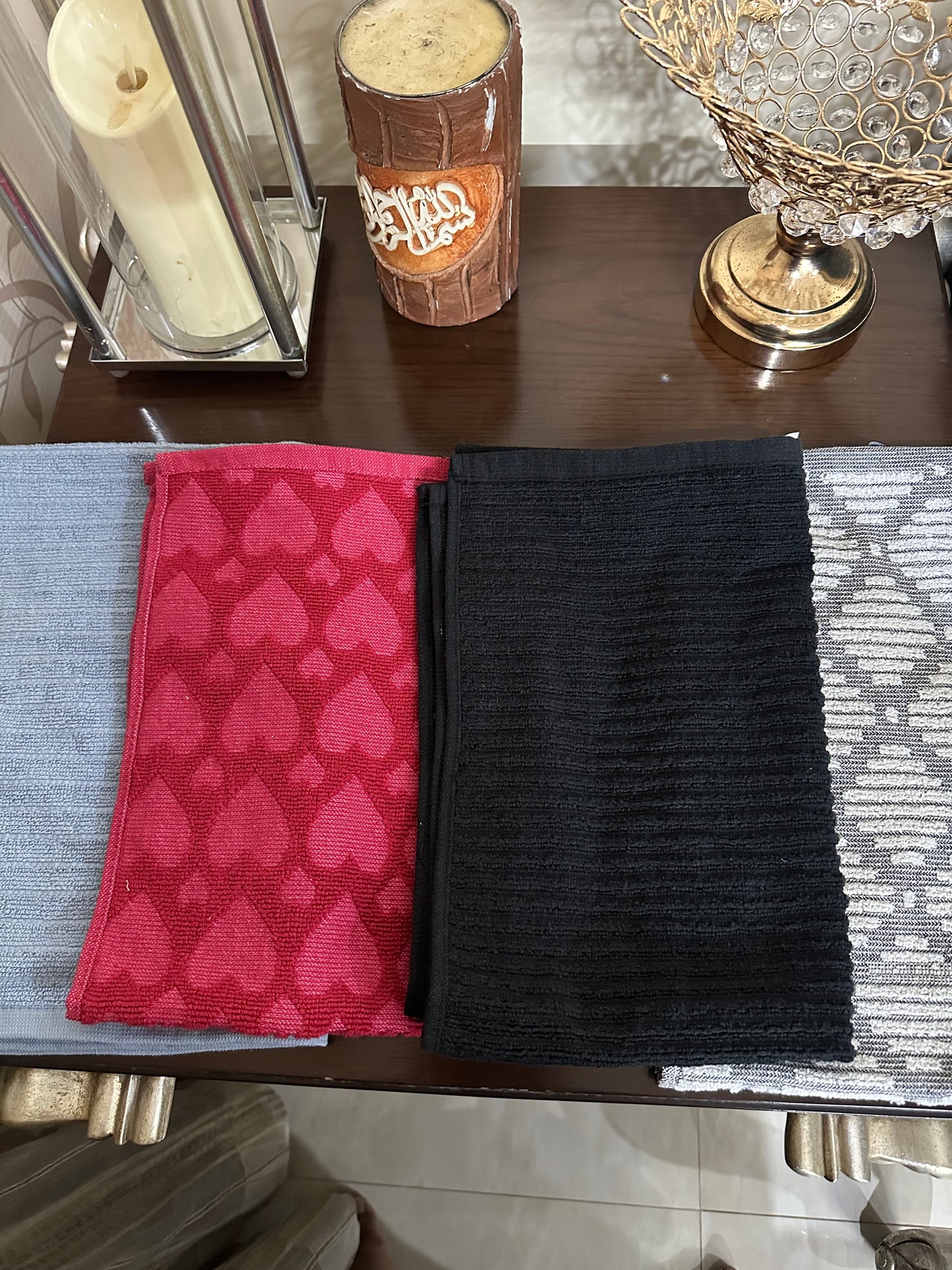 Kitchen & Hand Towel Set