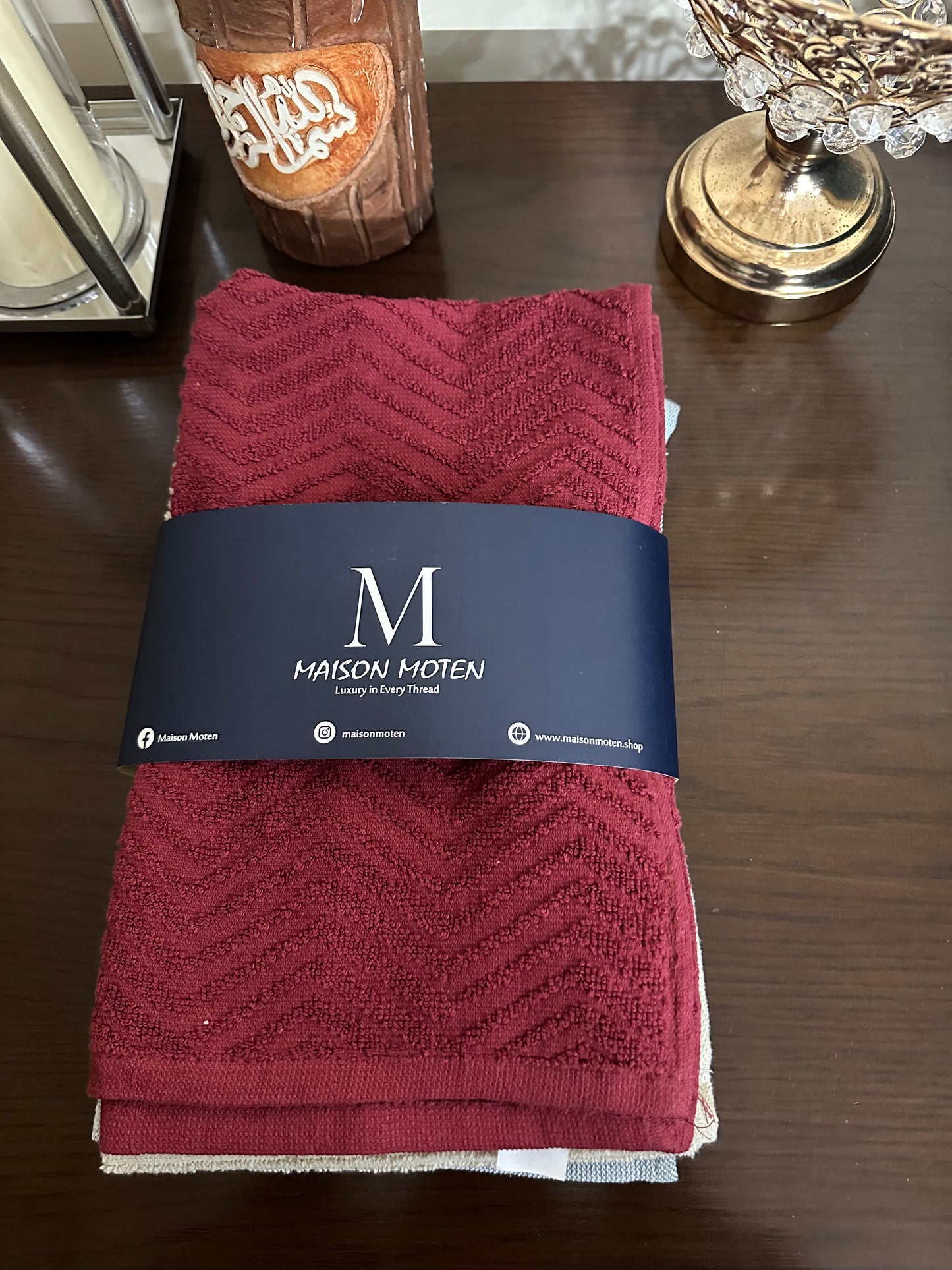 Kitchen & Hand Towel Set